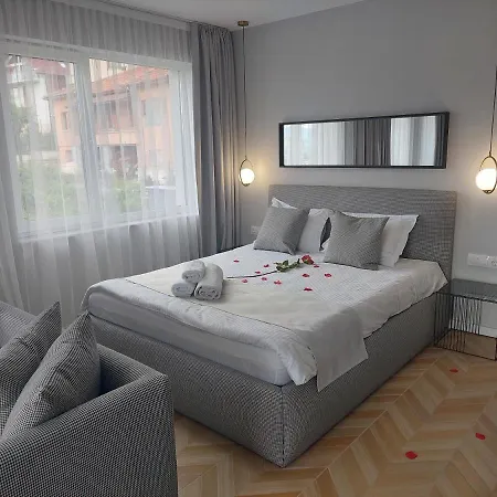 Appartement студио с вана и гледка в 
